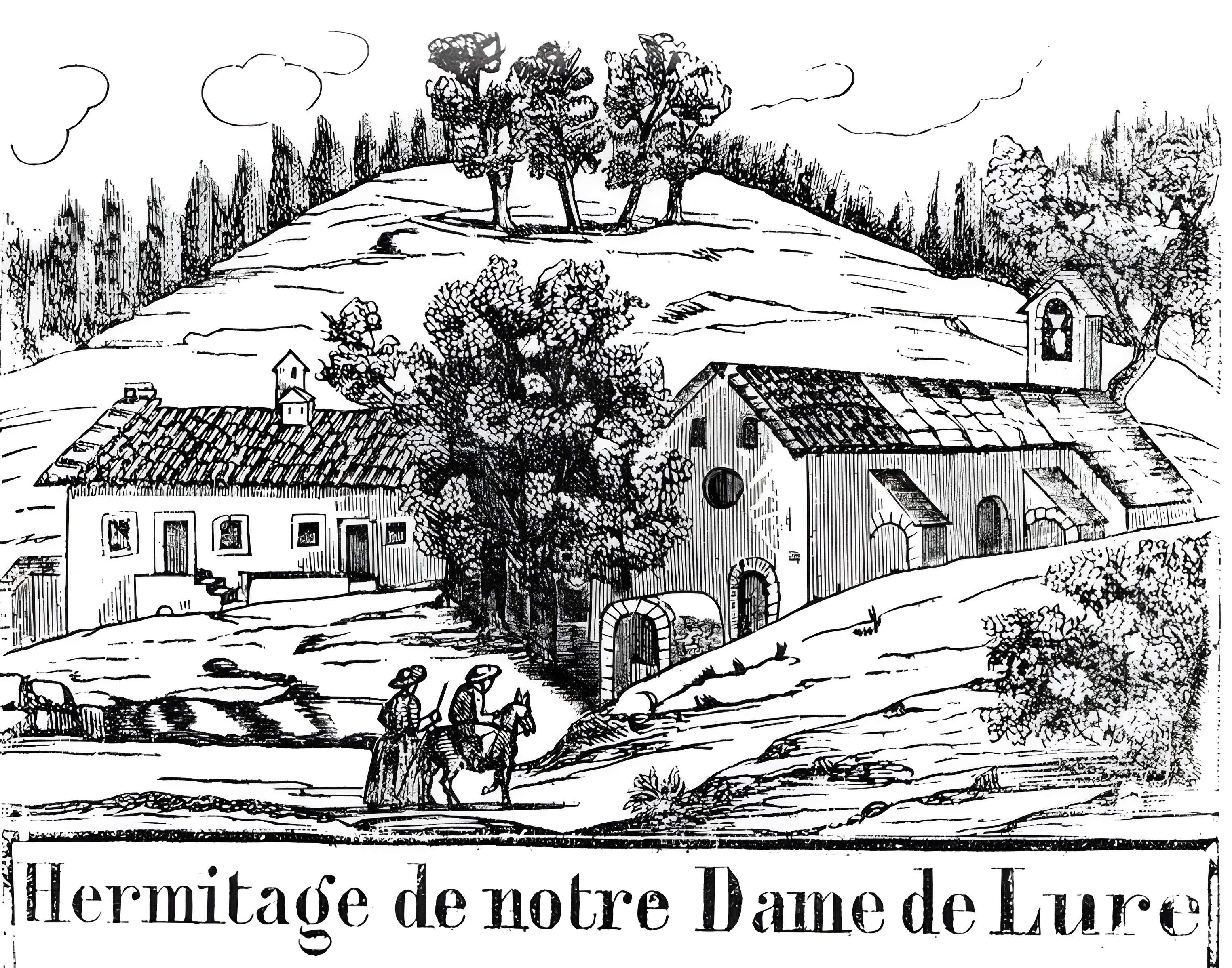 Abbaye Notre-Dame-de-Lure (restes de l'ancienne)