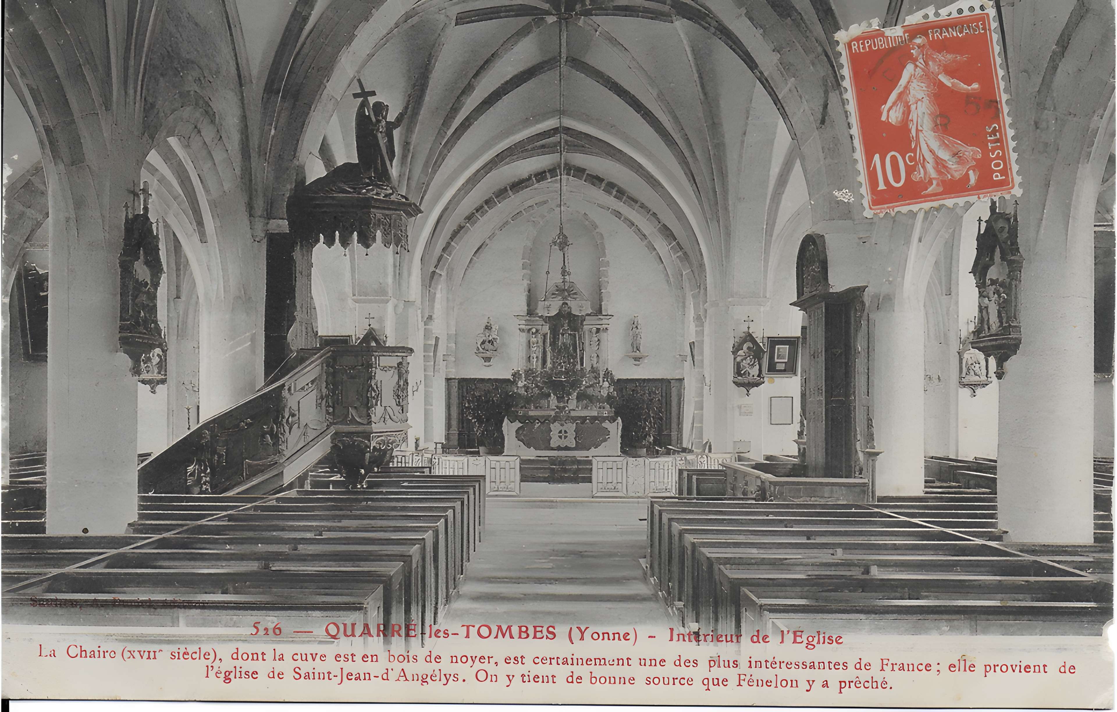 Église Saint-Georges de Quarré-les-Tombes