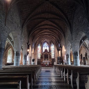 Eglise du Bizot à lexclusion du clocher moderne