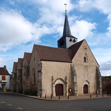 Église Saint-Germain de Saint-Germain-des-Prés dans le Loiret