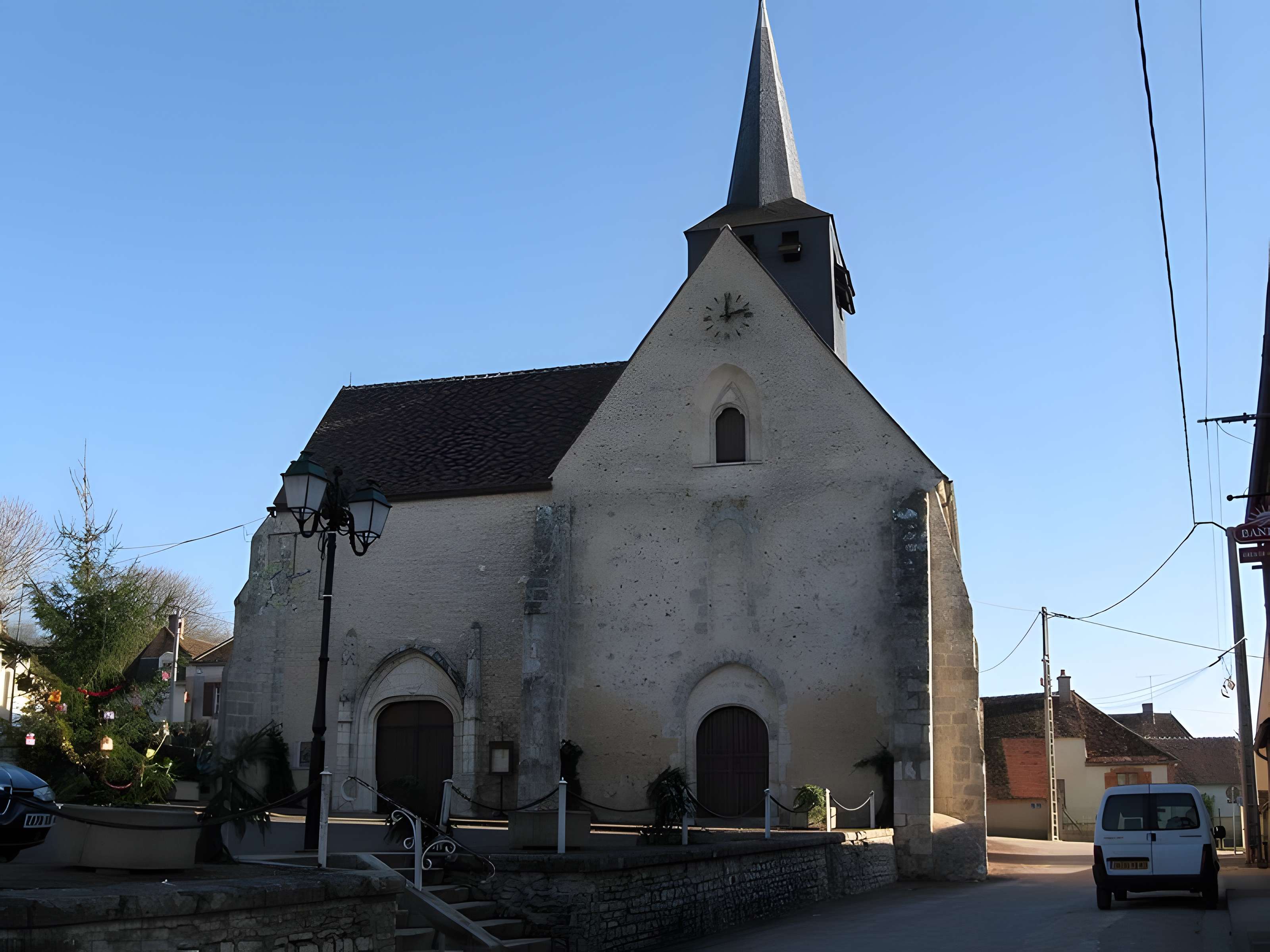Église Saint-Germain de Saint-Germain-des-Prés dans le Loiret 