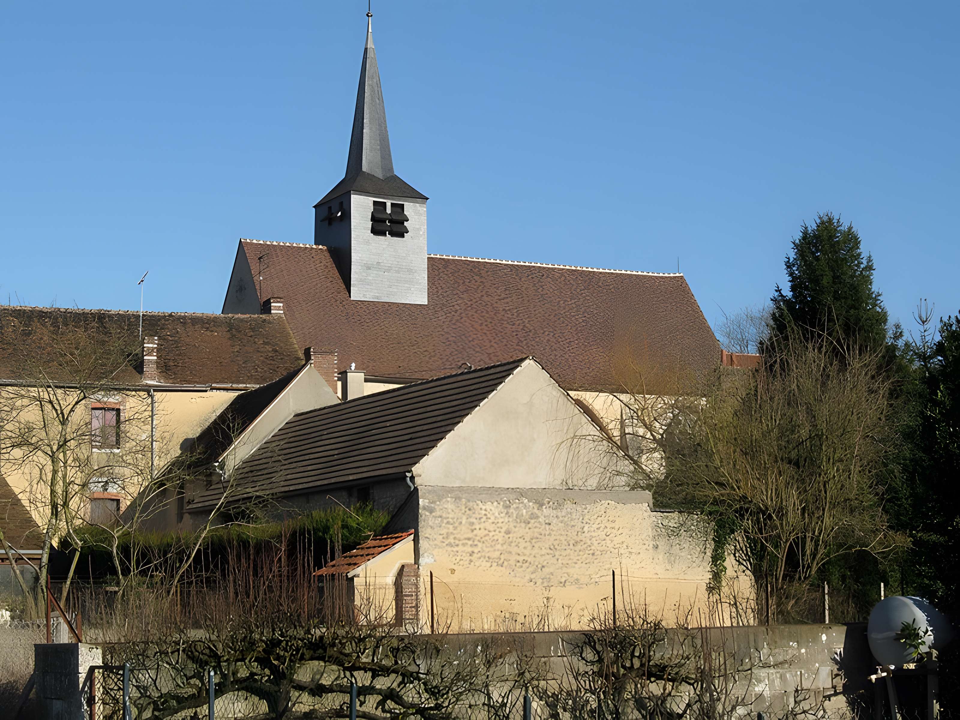 Église Saint-Germain de Saint-Germain-des-Prés dans le Loiret