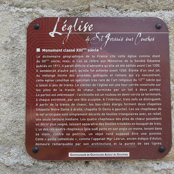 Photo de Église Saint-Gervais de Saint-Gervais-sur-Couches