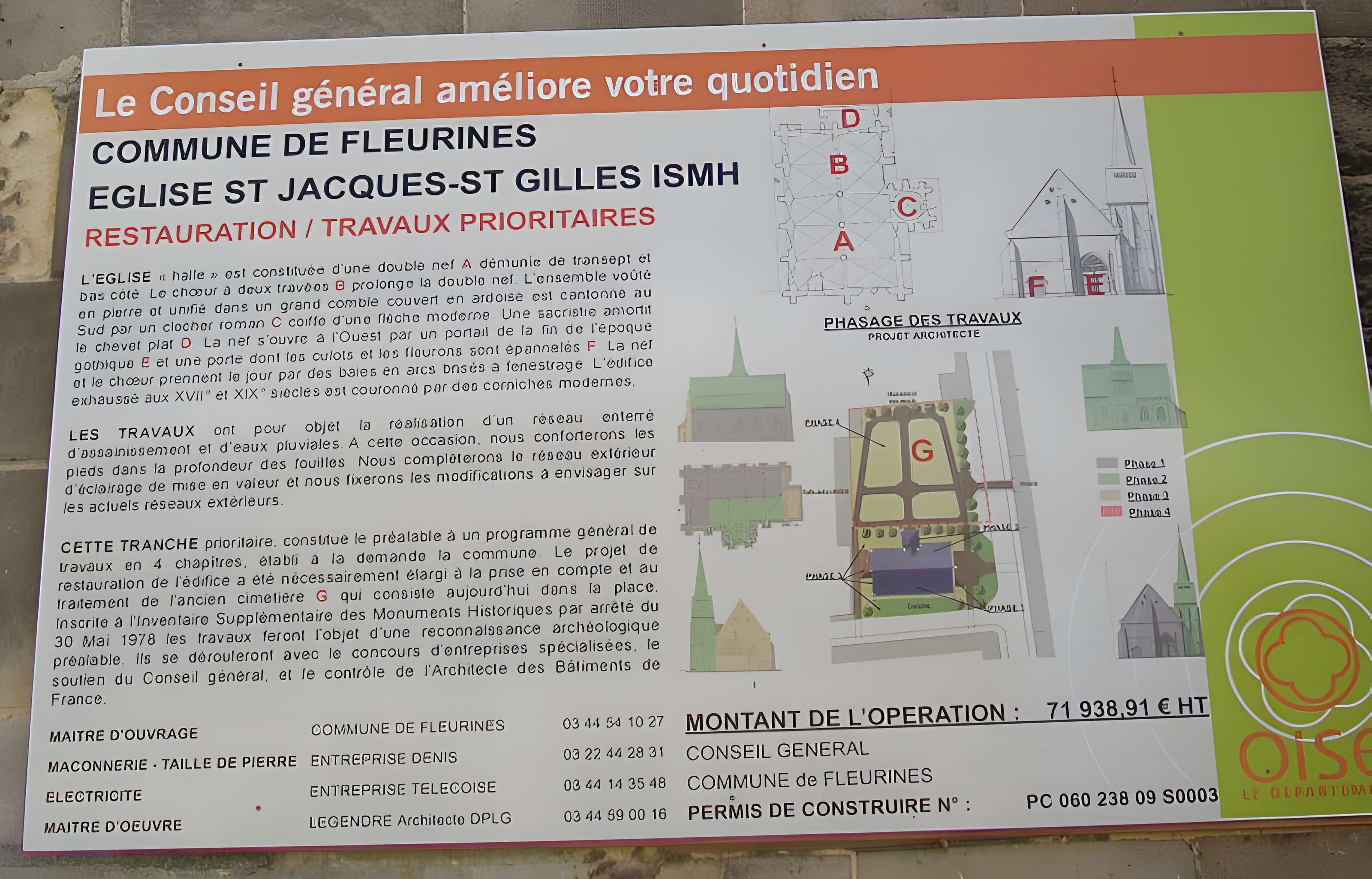 Église Saint-Gilles de Fleurines