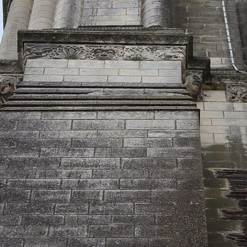 Ancienne abbaye Saint-Aubin, actuelle préfecture
