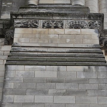 Ancienne abbaye Saint-Aubin, actuelle préfecture