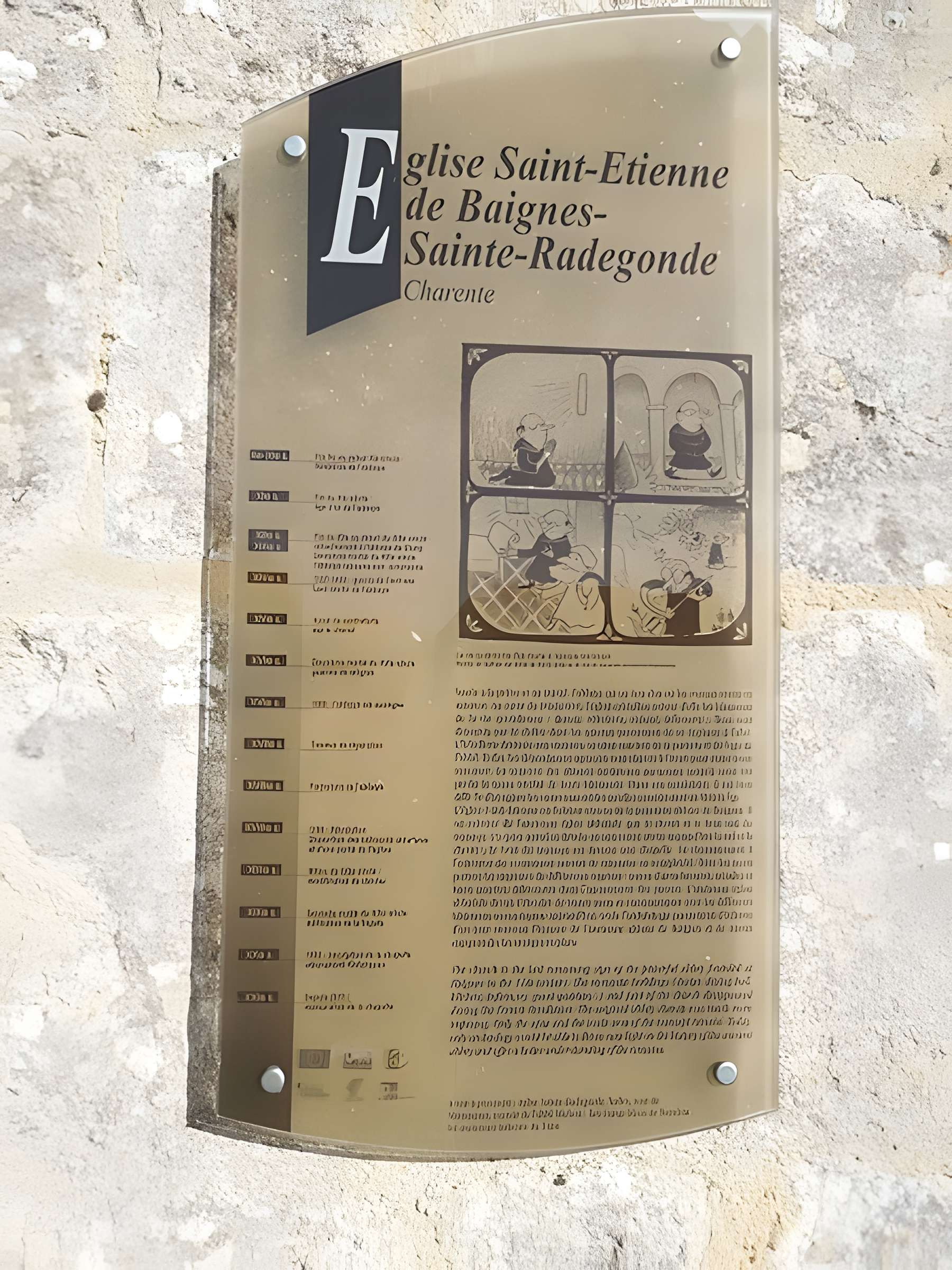 Abbaye Saint-Étienne de Baignes-Sainte-Radegonde