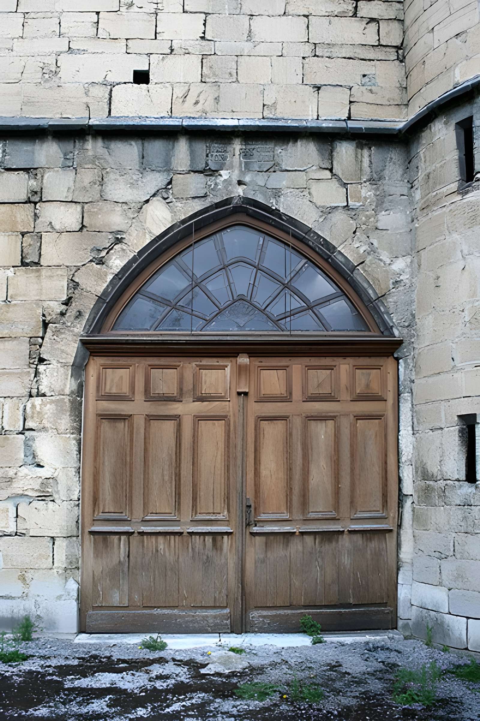 Eglise paroissiale et restes du cloître