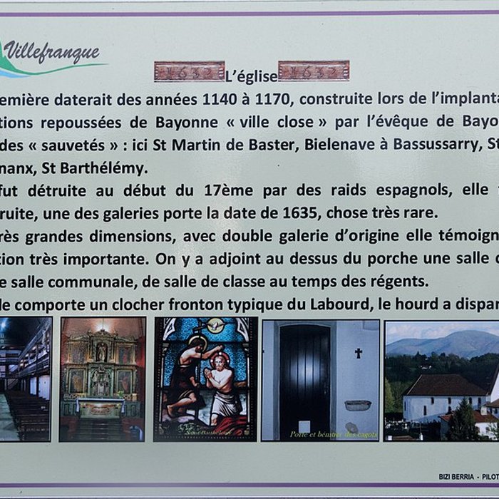 Photo de Église Saint-Jean-Baptiste de Villefranque