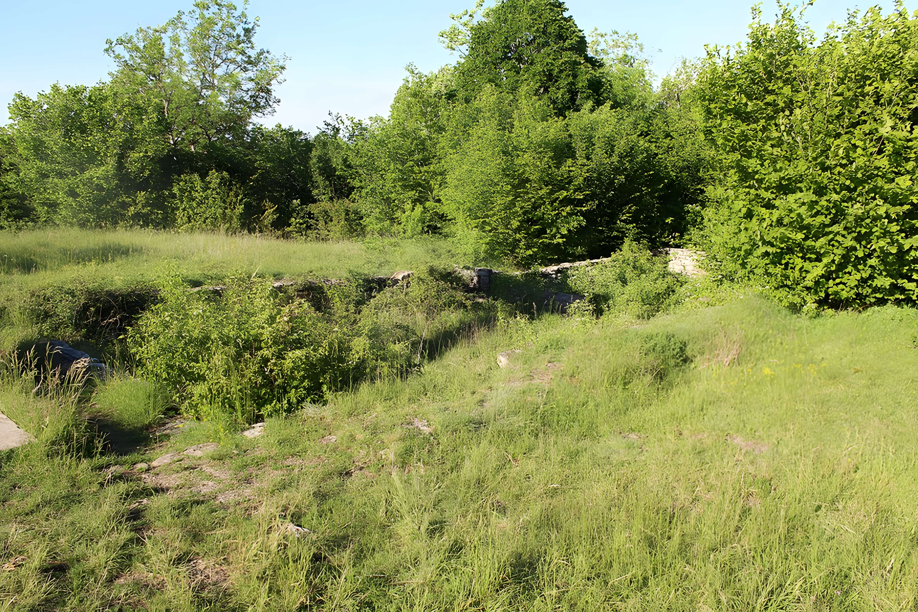 Ruines de l'église Saint-Julien-sur-Roche à Ramasse