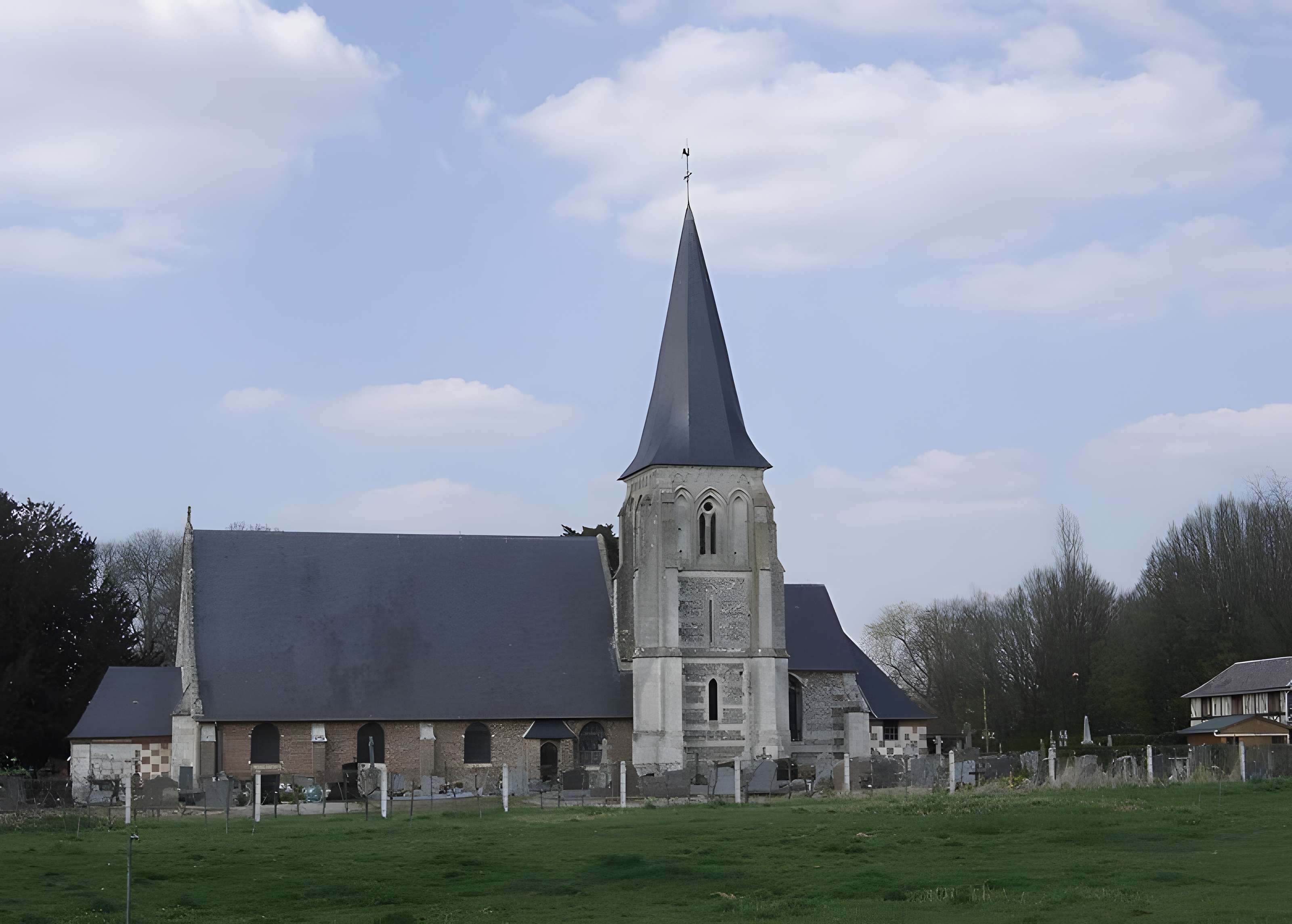 Église Saint-Léger de La Haye-Aubrée 