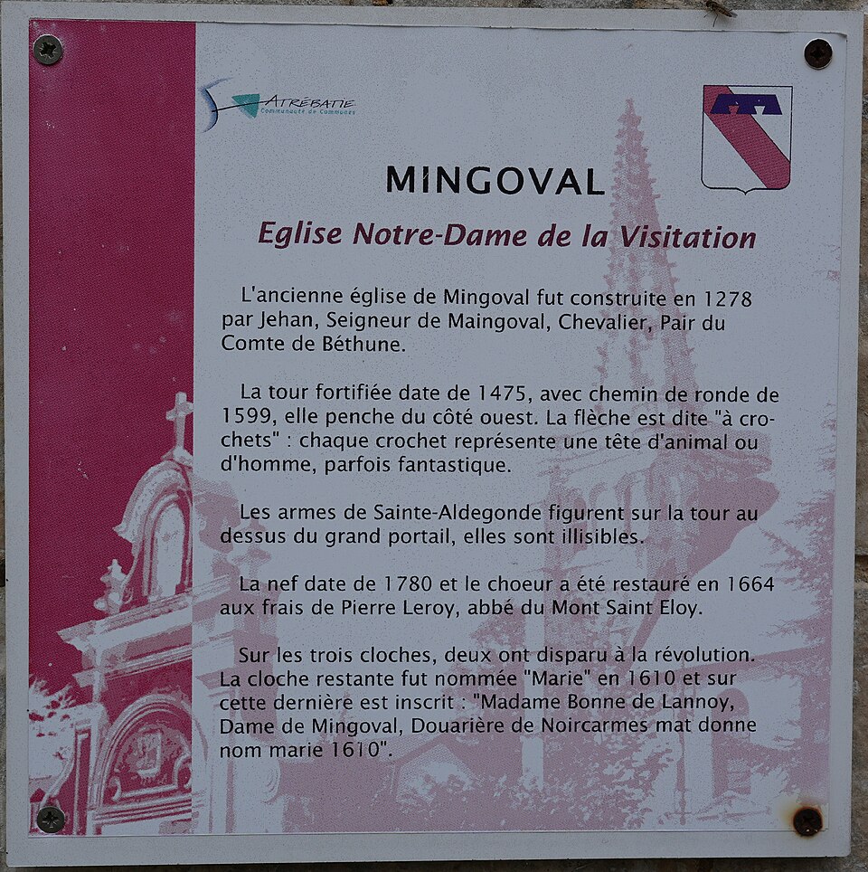 Église Saint-Liévin de Mingoval