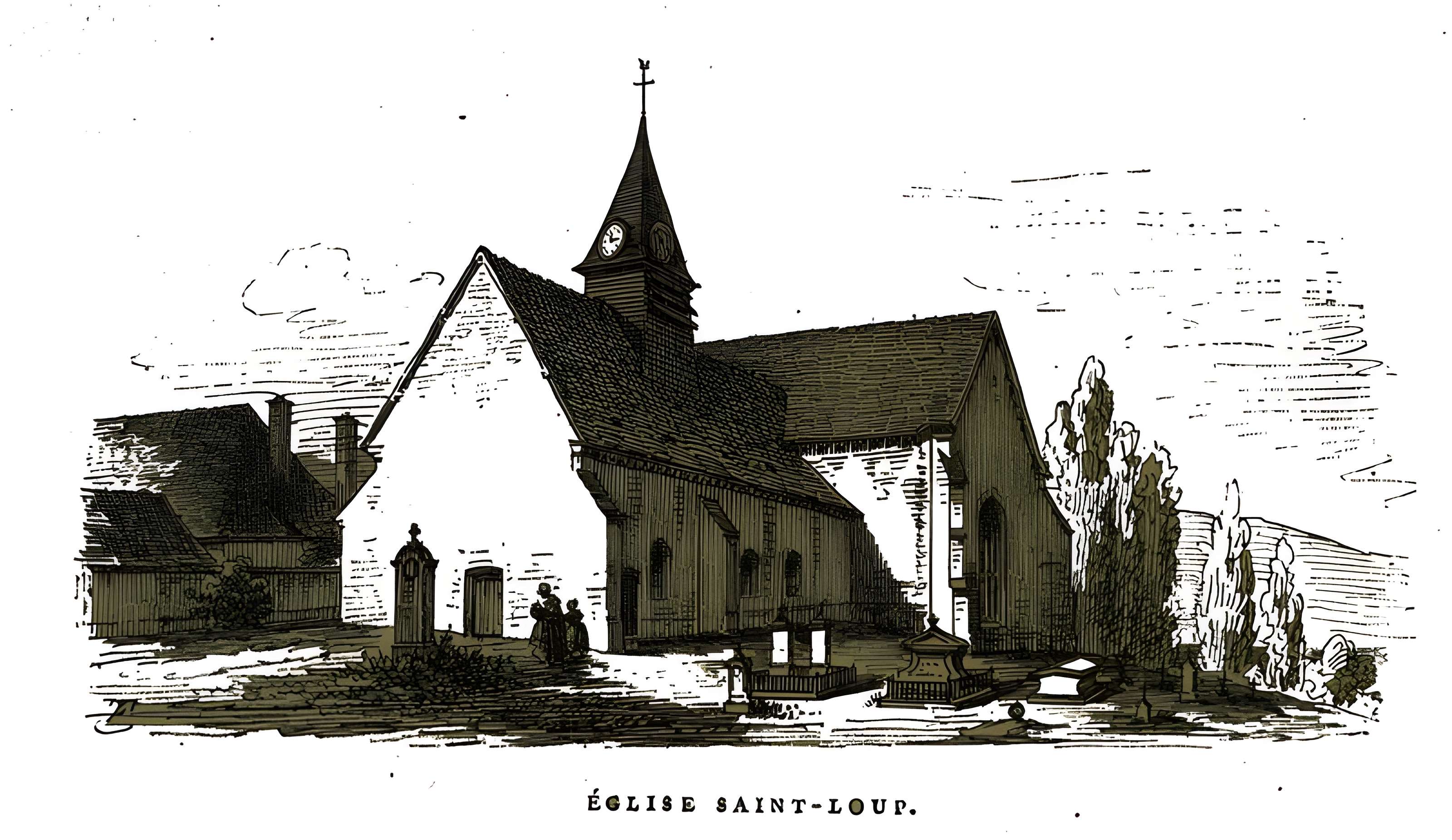 Église Saint-Loup d'Estissac