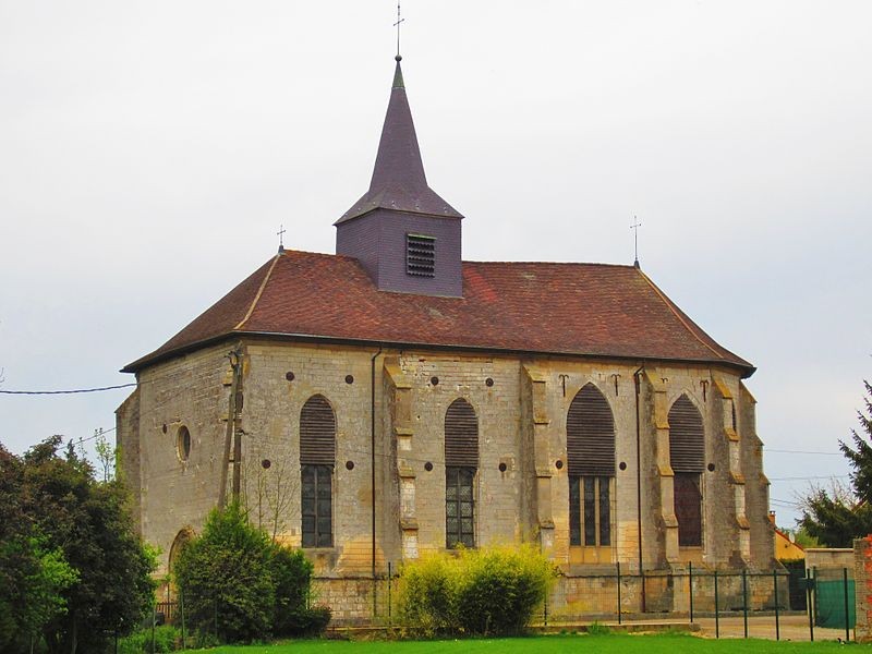 Photo de Église Saint-Louvent de Vauclerc et croix