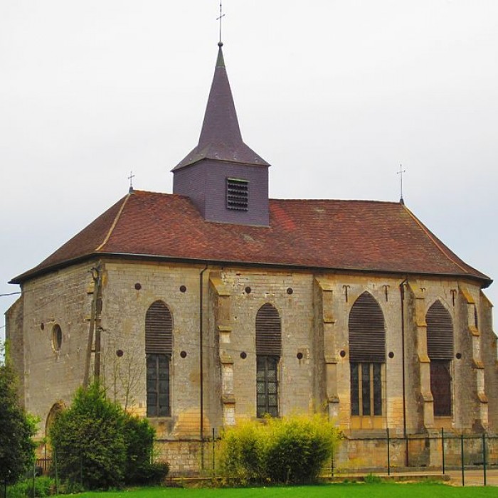 Photo de Église Saint-Louvent de Vauclerc et croix