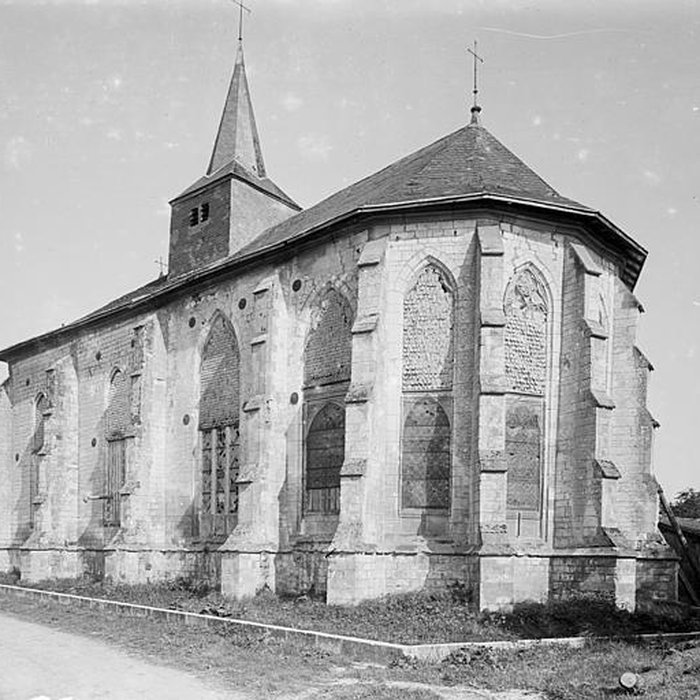 Photo de Église Saint-Louvent de Vauclerc et croix