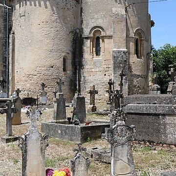 Église Saint-Maffre de Bruniquel