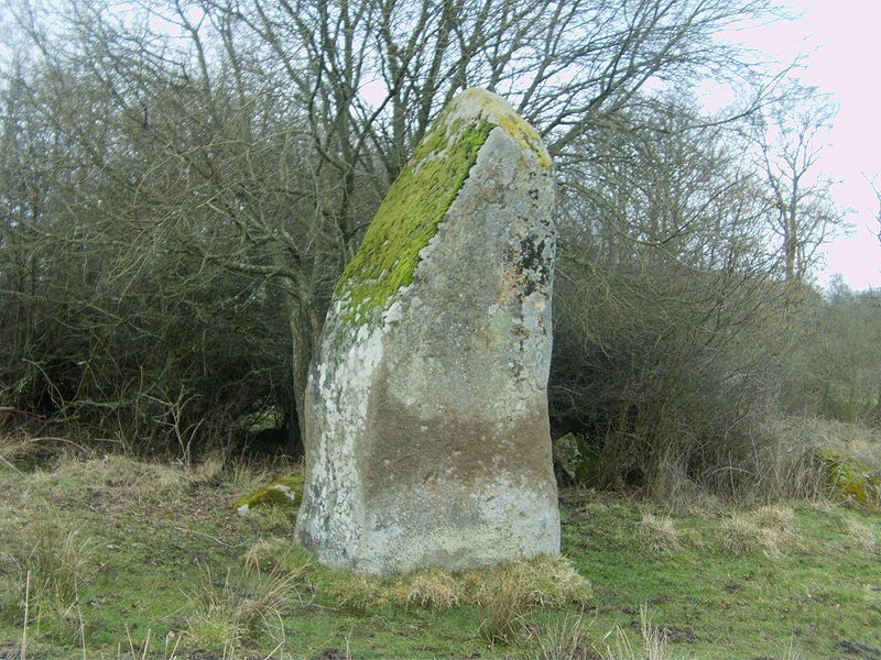 Photo de Menhir dit l'affiloir de Gargantua