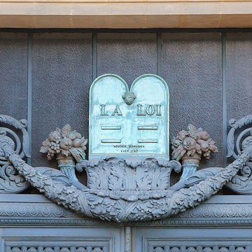 Ancien palais de justice à Caen