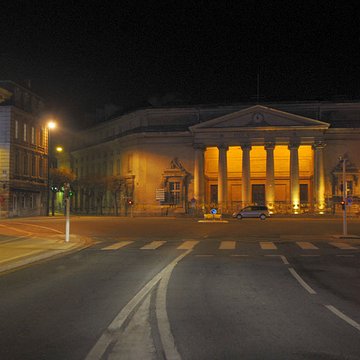Ancien palais de justice à Caen