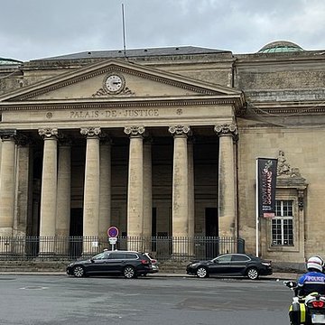 Ancien palais de justice à Caen