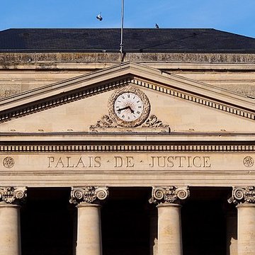 Ancien palais de justice à Caen