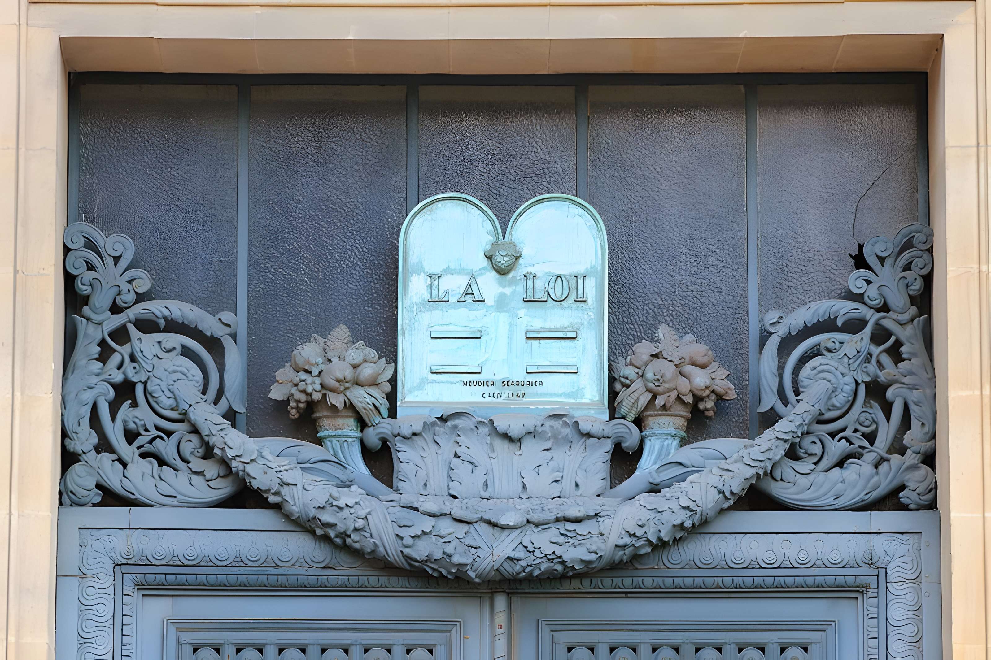Ancien palais de justice à Caen