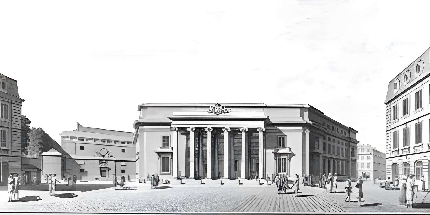 Ancien palais de justice à Caen