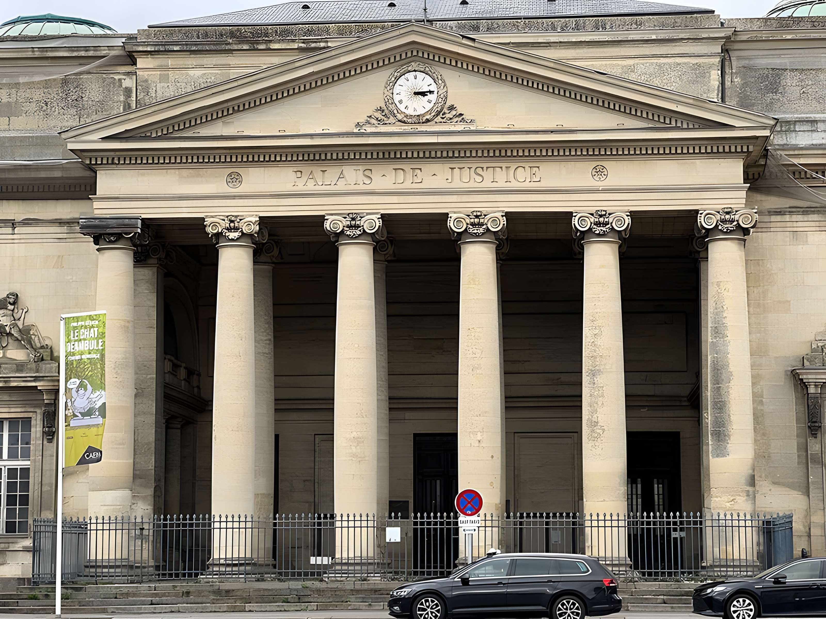 Ancien palais de justice à Caen