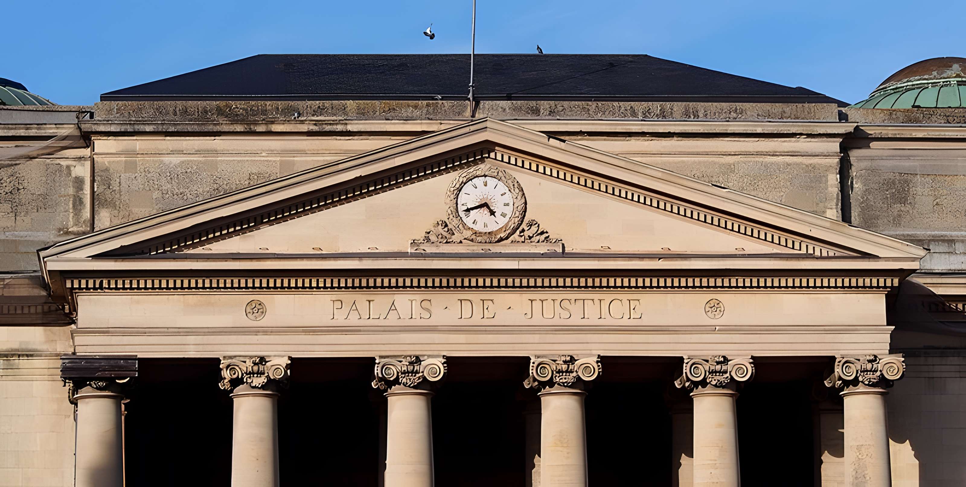 Ancien palais de justice à Caen