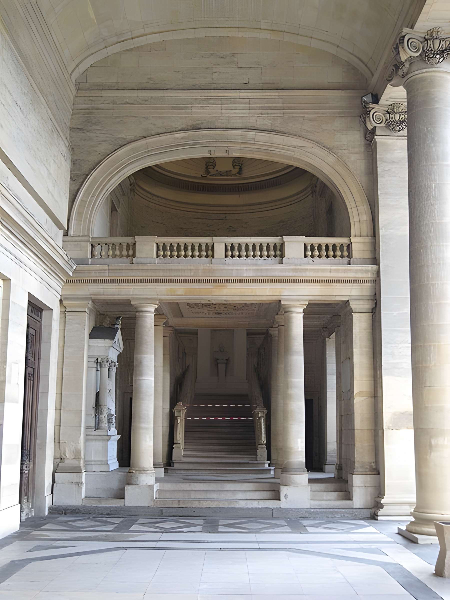 Ancien palais de justice à Caen