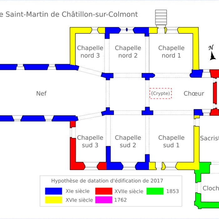 Photo de Église Saint-Martin de Chatillon-sur-Colmont