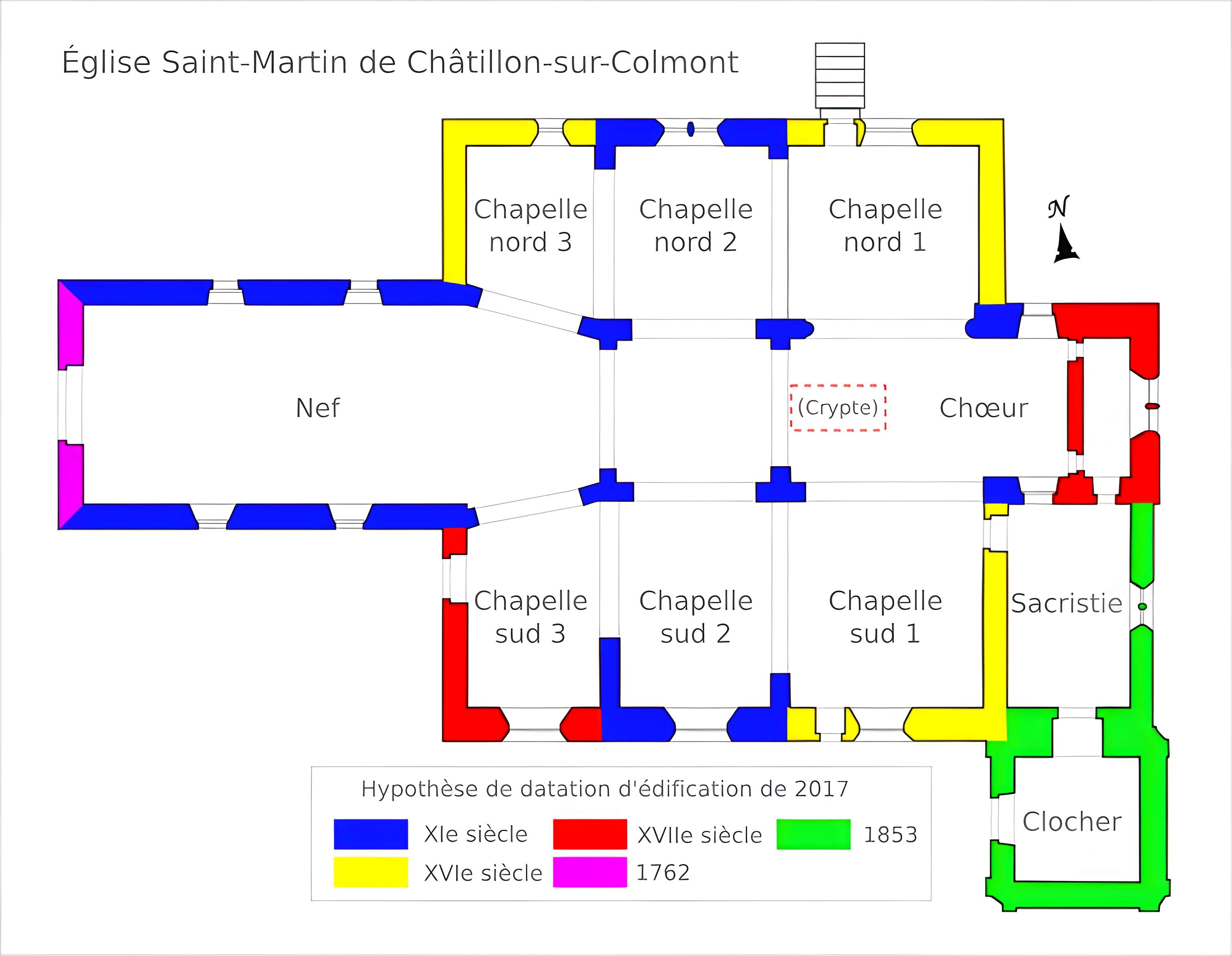 Église Saint-Martin de Chatillon-sur-Colmont