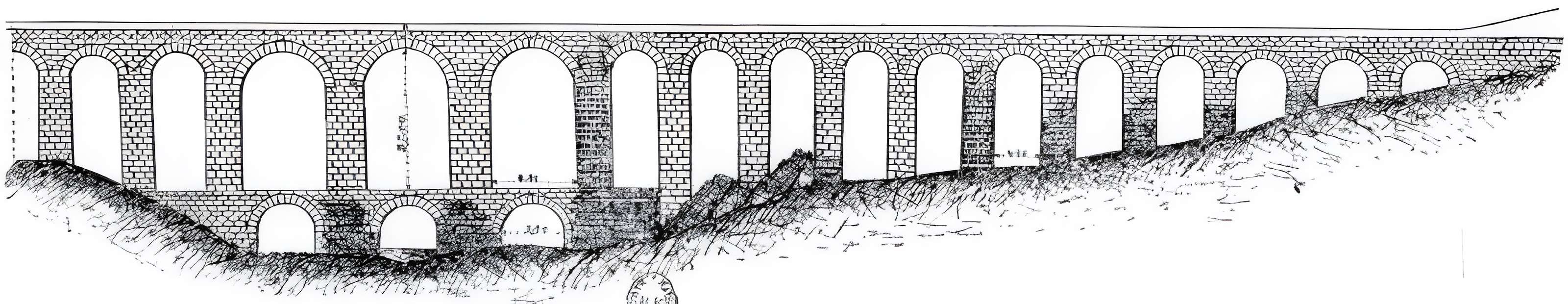 Aqueduc de la Brevenne (également sur commune d'Ecully)