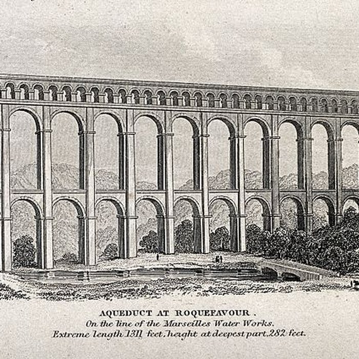 Photo de Aqueduc de Roquefavour également sur commune dAix-en-Provence