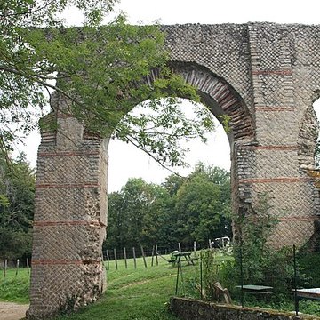 Aqueduc gallo-romain du Gier dit aussi du Mont Pilat également sur communes de Brignais, Chaponost, Lyon, Sainte-Foy-lès Lyon, Soucieu-en-Jarrest
