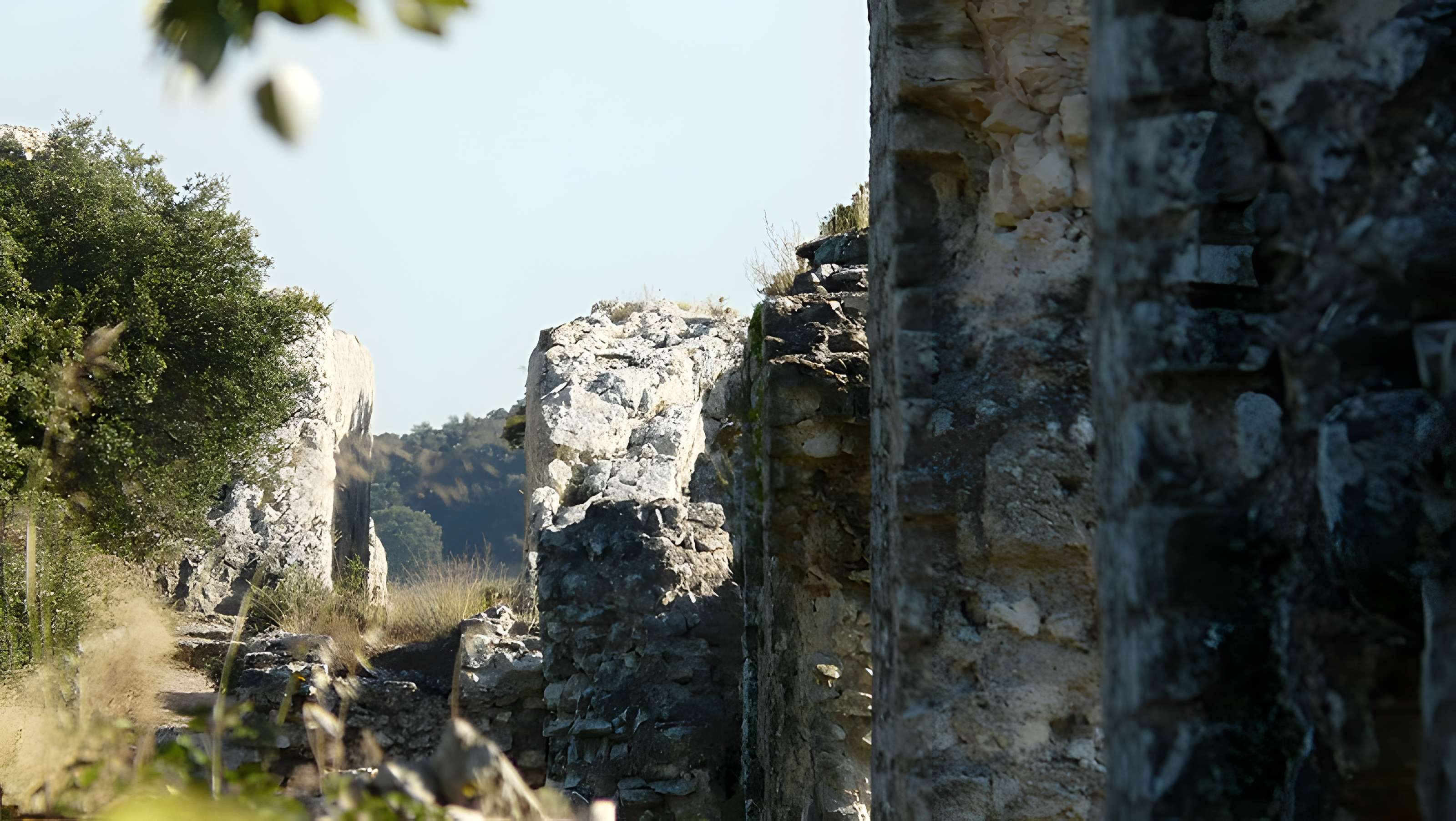 Aqueduc et moulins de Barbegal à Arles