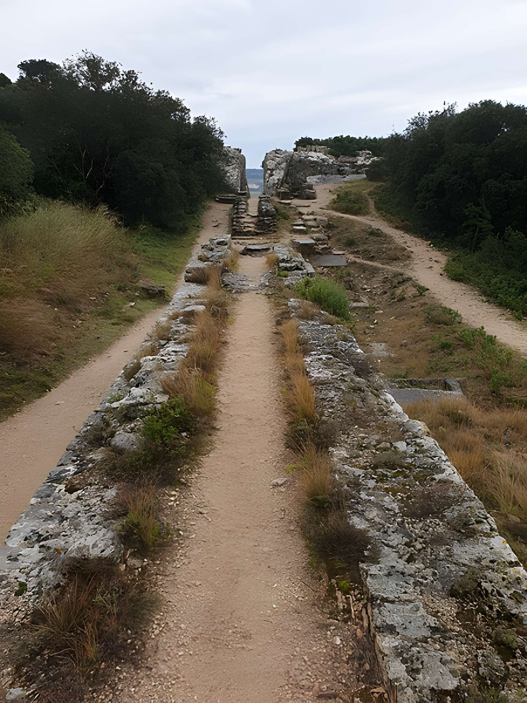 Aqueduc et moulins de Barbegal à Arles