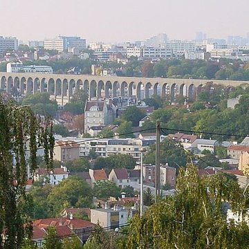 Aqueduc des Eaux de Rungis également sur communes de Rungis, Fresnes, LHay-les-Roses, Cachan, Gentilly et Paris 14
