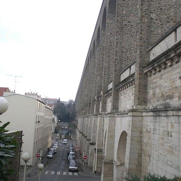 Aqueduc des Eaux de Rungis également sur communes de Rungis, Fresnes, LHay-les-Roses, Cachan, Gentilly et Paris 14