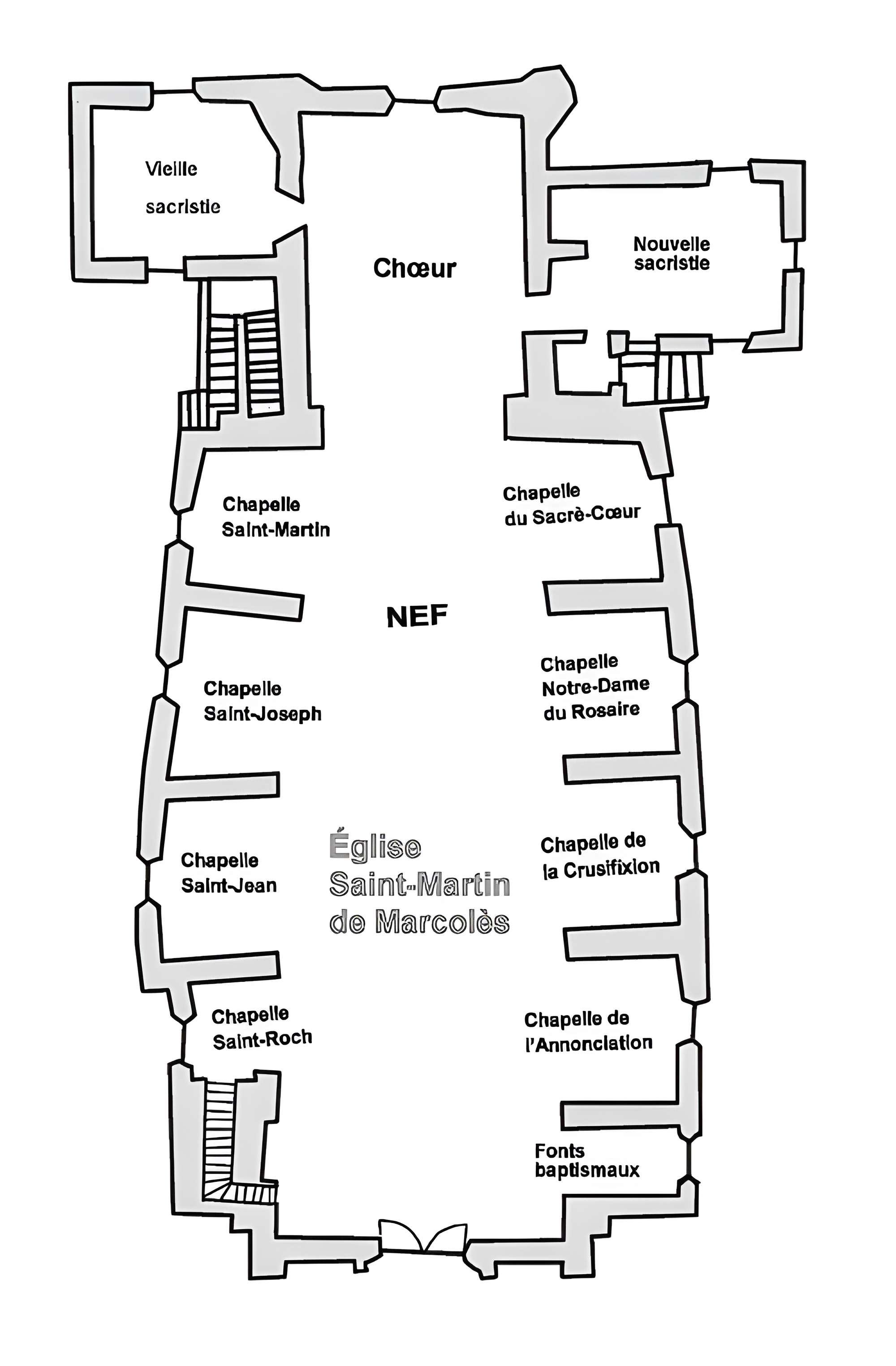 Église Saint-Martin de Marcolès