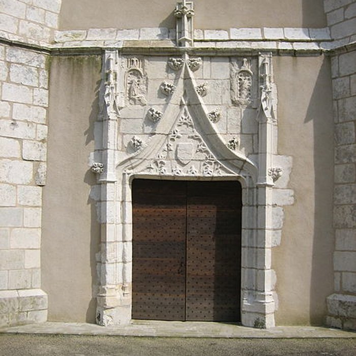 Photo de Église Saint-Martin de Montipouret et croix