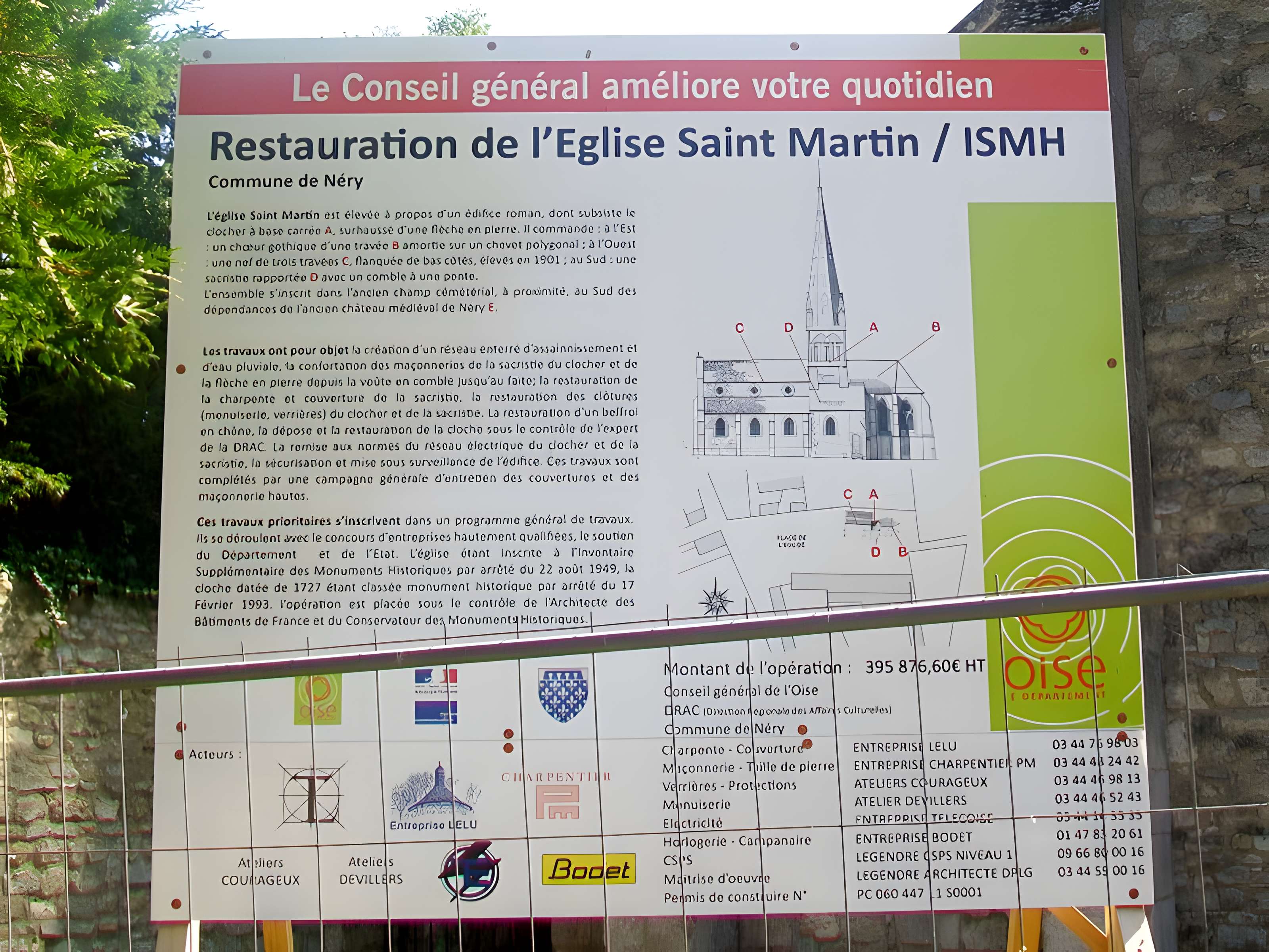 Église Saint-Martin de Néry