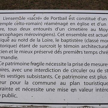 Baptistère de Portbail