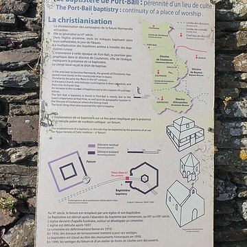 Baptistère de Portbail