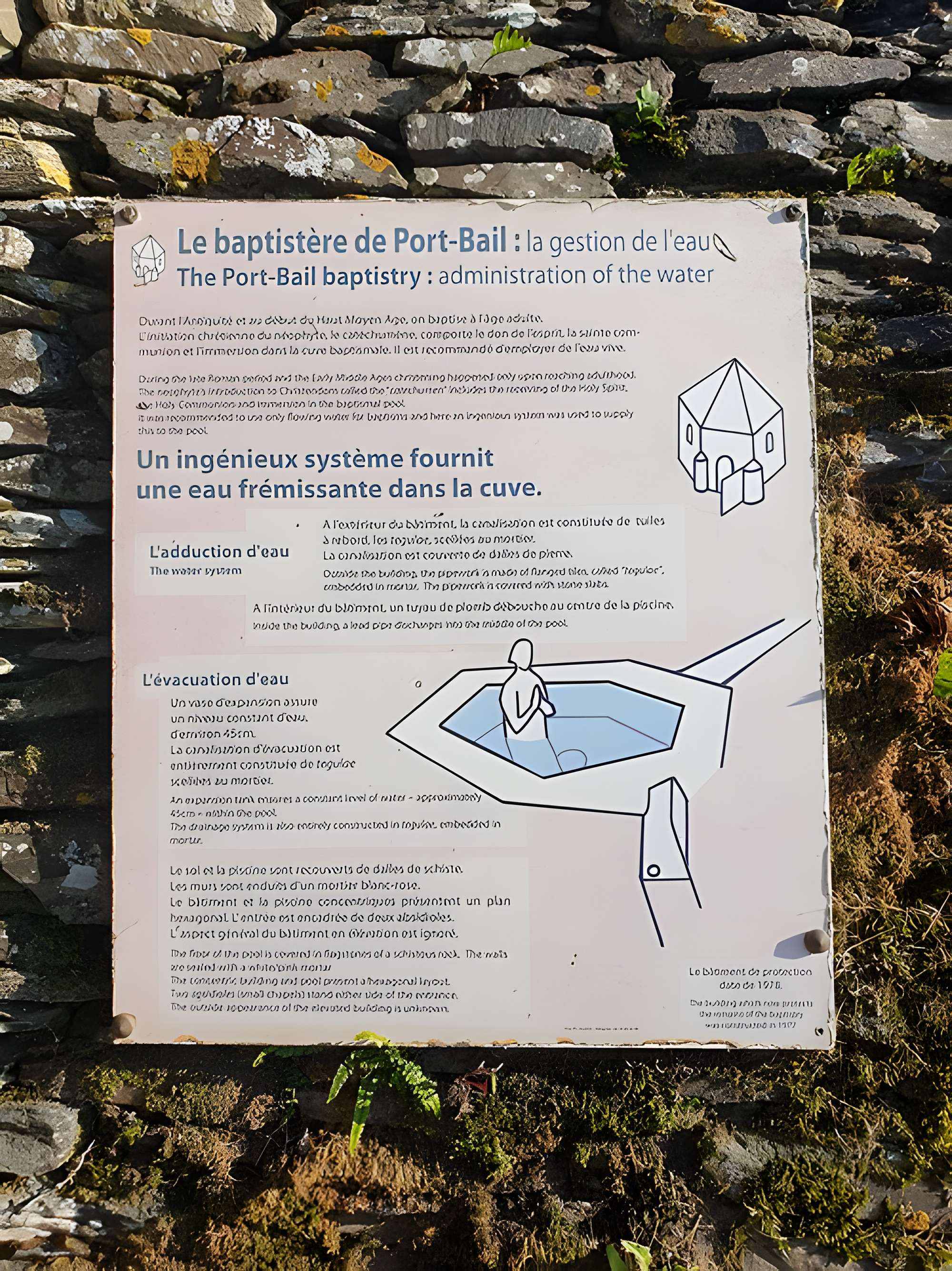 Baptistère de Portbail