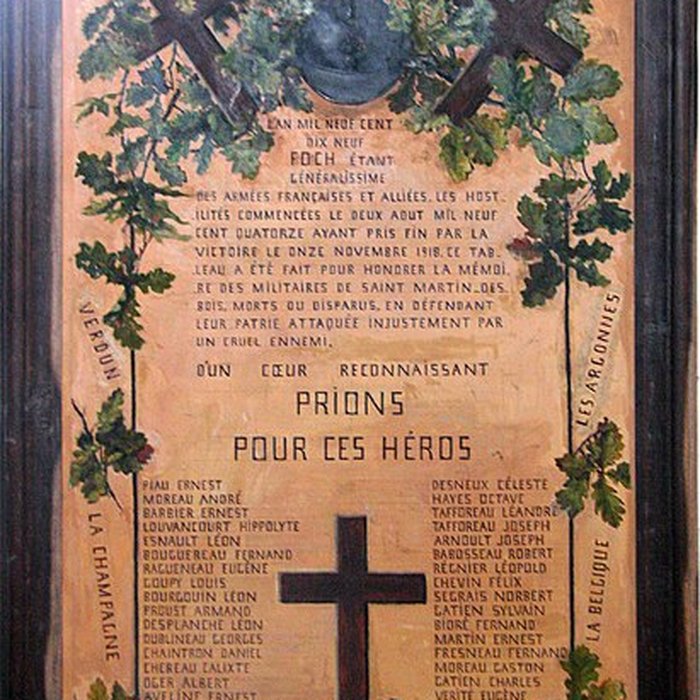 Photo de Église Saint-Martin de Saint-Martin-des-Bois