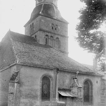 Église Saint-Martin de Vrécourt et 2 croix