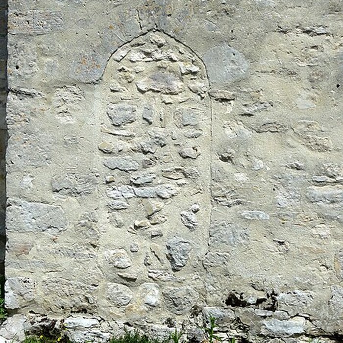 Photo de Église Saint-Martin dOmerville et 2 croix