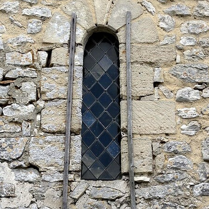 Photo de Église Saint-Martin dOmerville et 2 croix